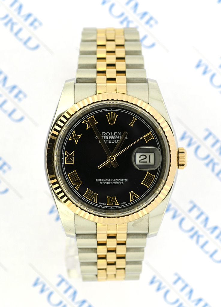 rolex datejust steel 36mm