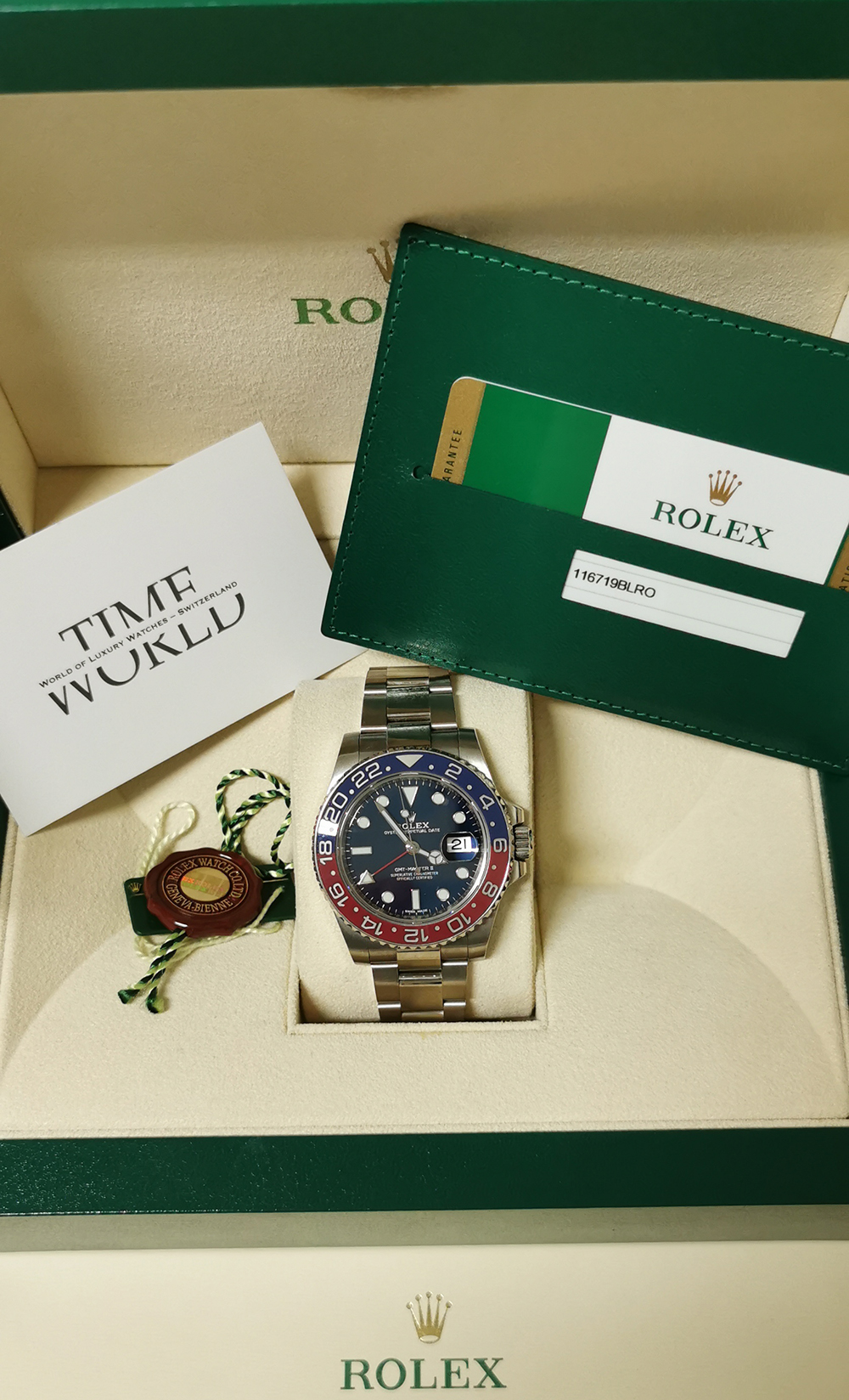 rolex gmt master 2 2007