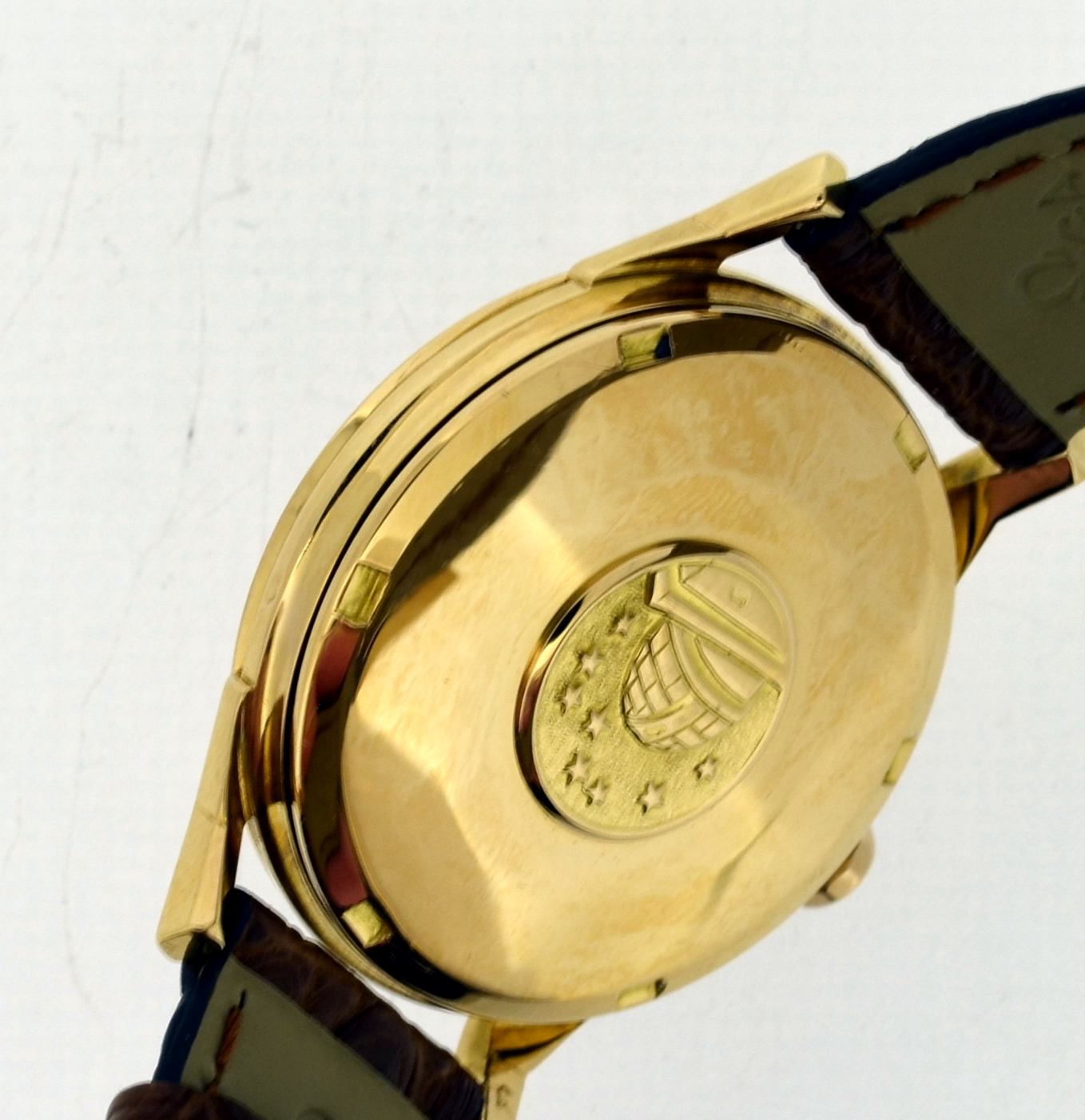 18ct gold omega constellation