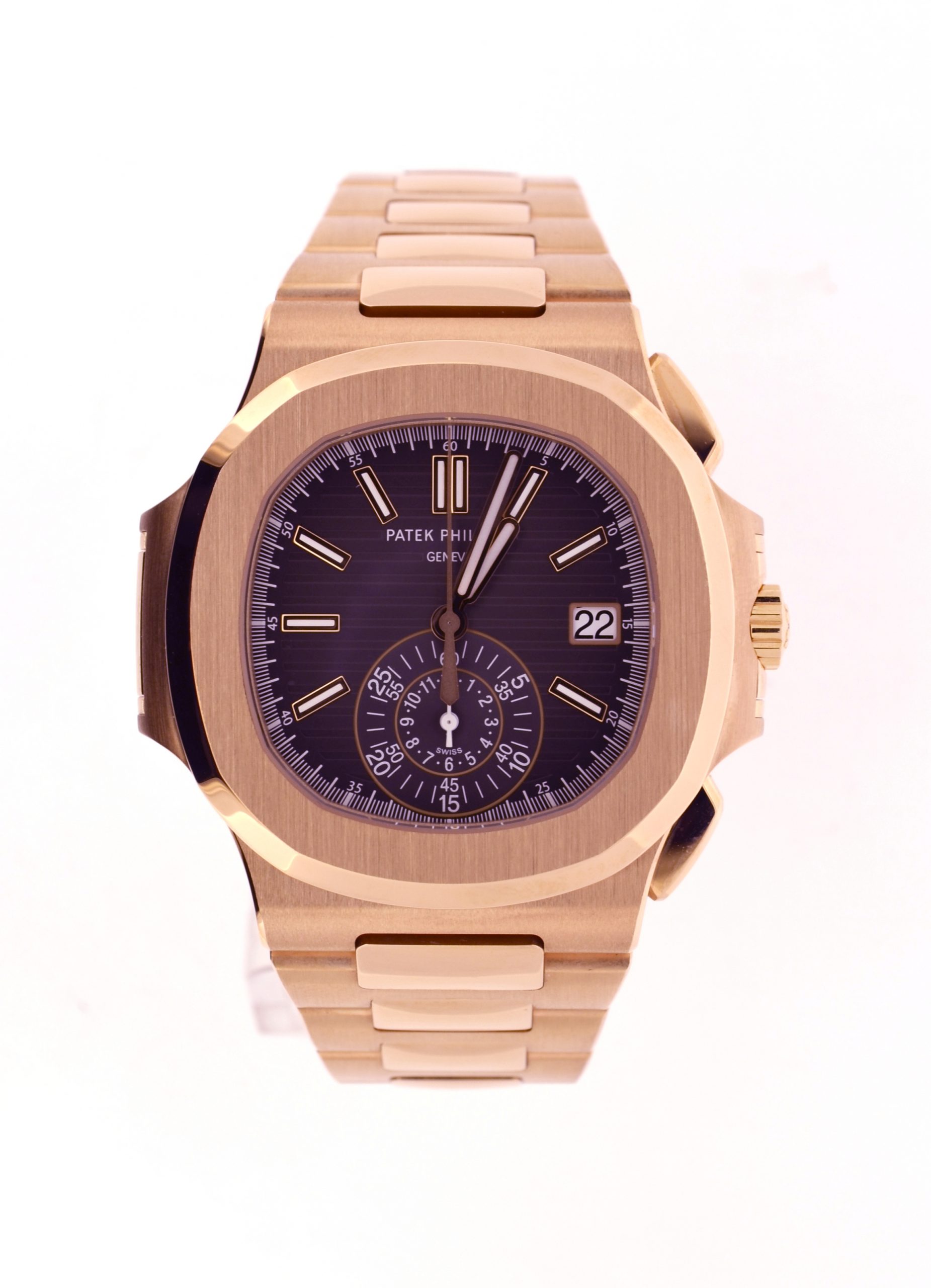 patek philippe rose gold chronograph