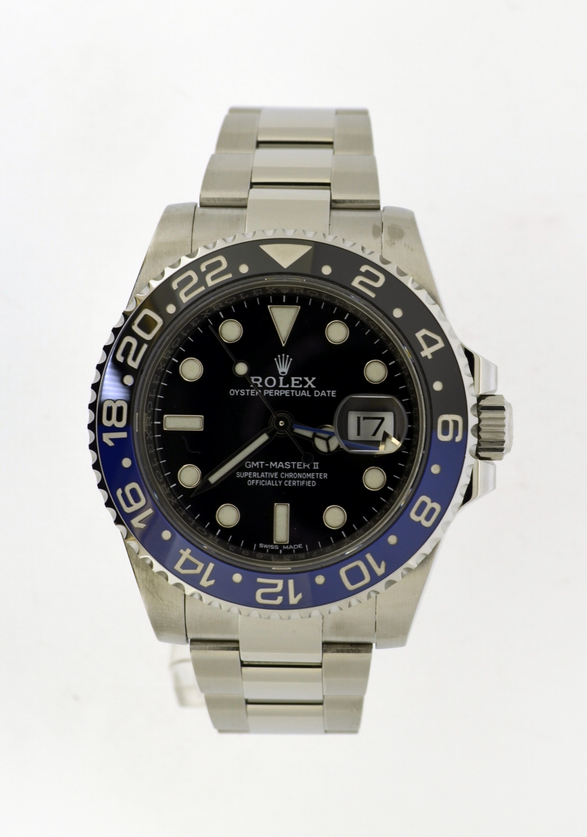 Rolex GMT Master II Batman Oyster 