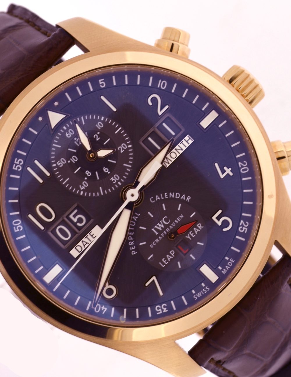IWC Pilot Spitfire chronograph Perpetual Calendar IW379105 - Image 6