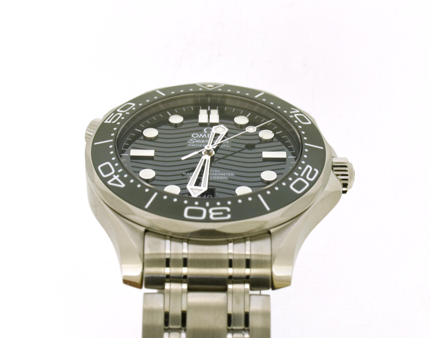 Omega Seamaster 300m green dial 210.30 