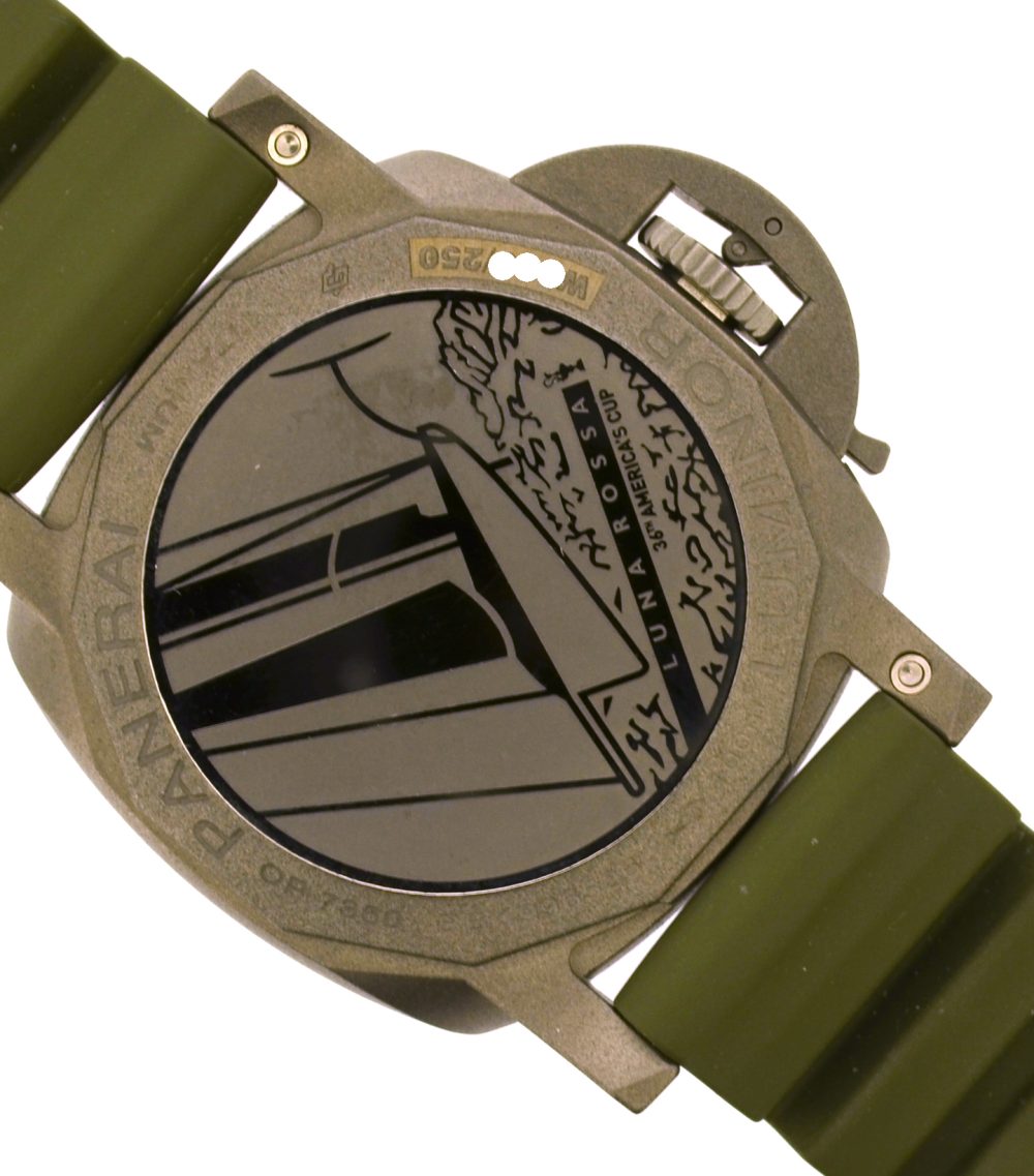 Panerai Luminor 42mm GMT Luna Rossa 36th America's cup PAM01096 - Image 5