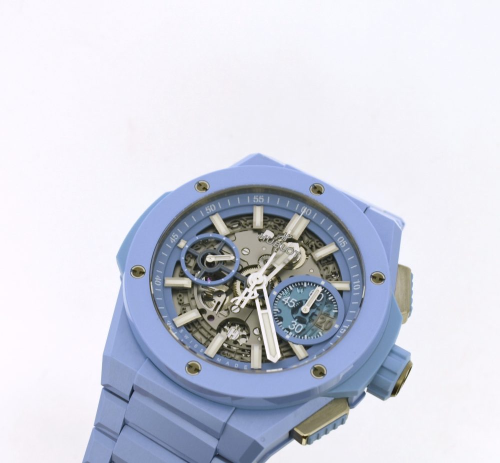 Hublot Integrated Sky Blue Ceramic 451.EX.5120.EX - Image 2