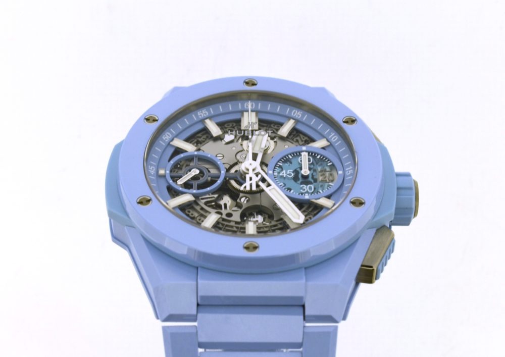 Hublot Integrated Sky Blue Ceramic 451.EX.5120.EX - Image 5