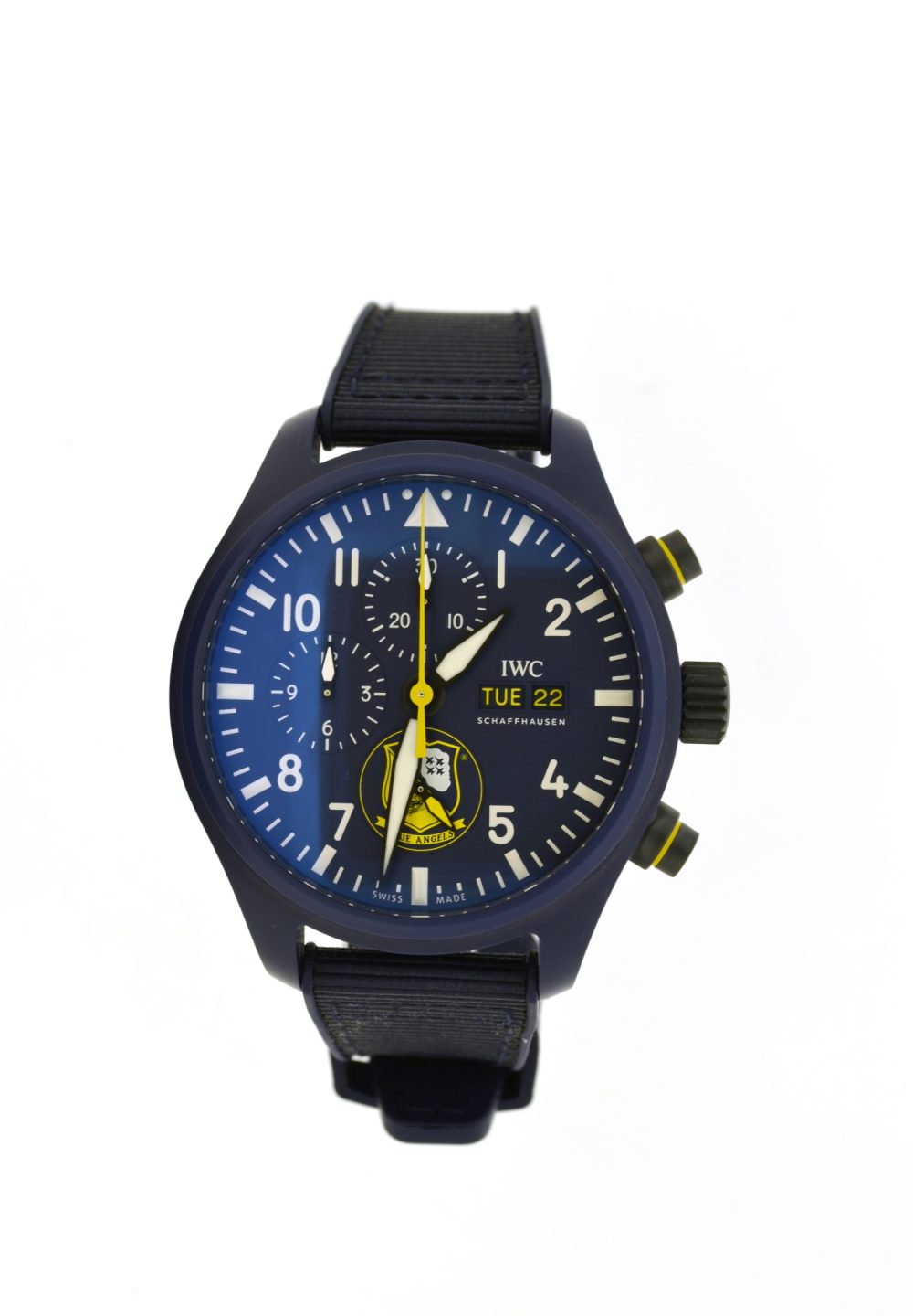 IWC Pilot's watch chronograph edition Blue Angels IW389109