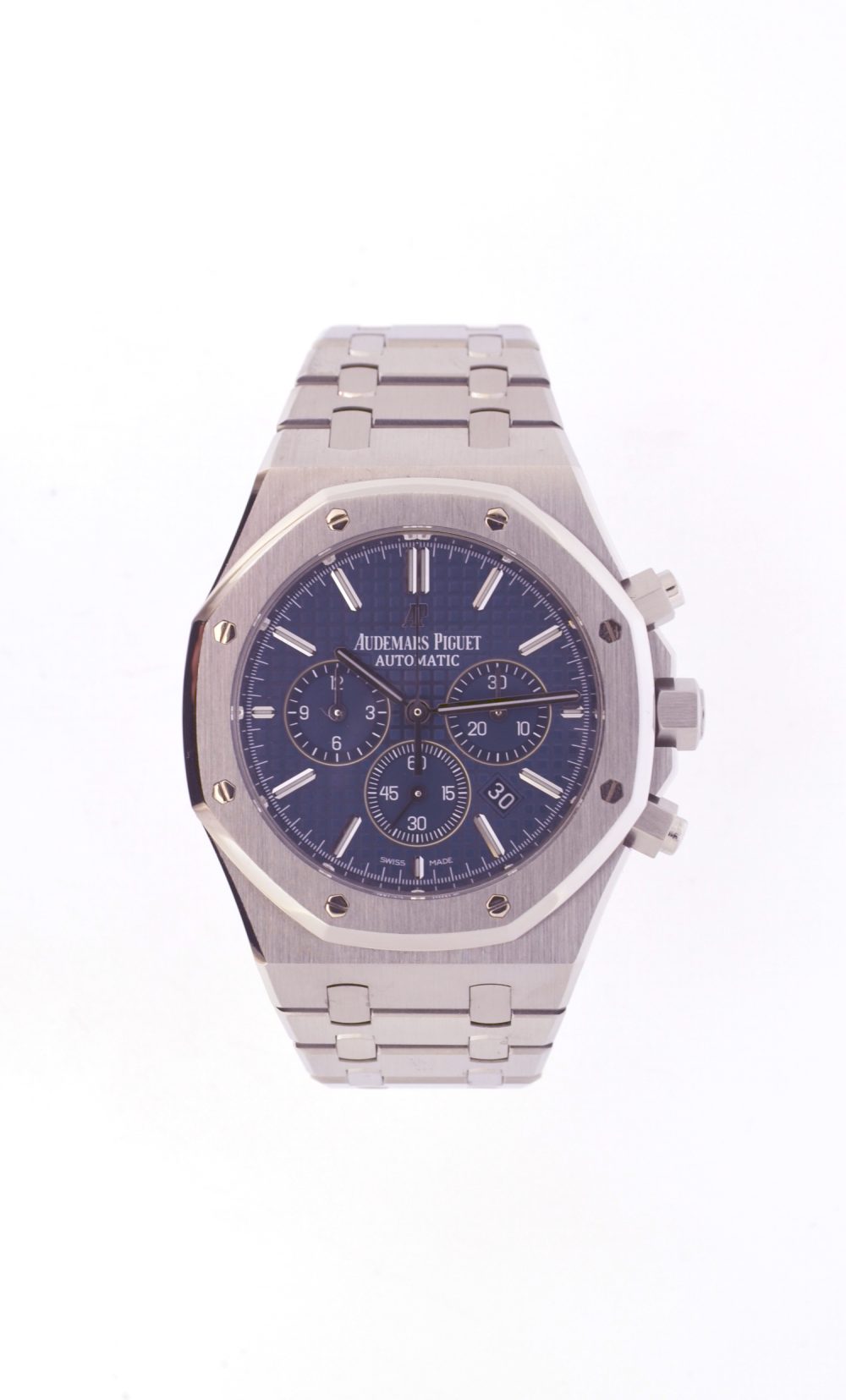 Audemars Piguet Royal Oak chronograph 41mm blue dial boutique edition 26320ST.OO.1220ST.03 2015