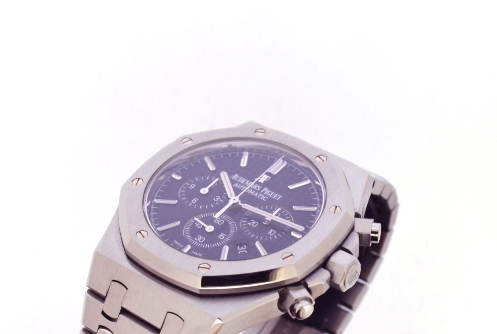 Audemars Piguet Royal Oak chronograph 41mm blue dial boutique edition 26320ST.OO.1220ST.03 2015 - Image 2