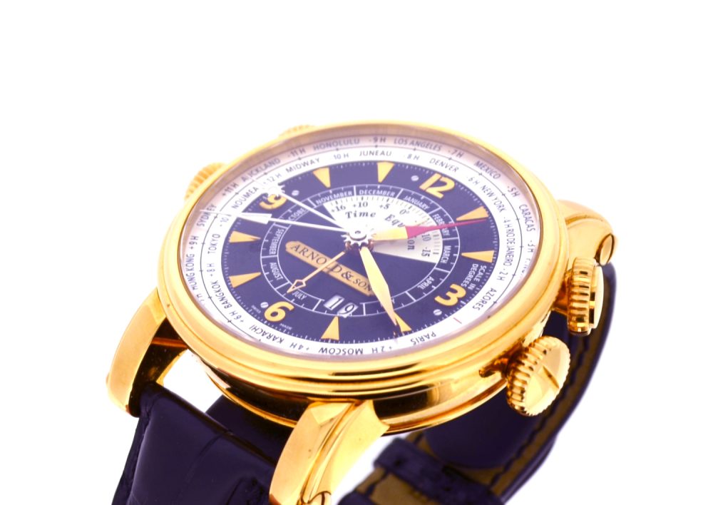 Arnold & Son Hornet worldtimer 1H6AP.B04A.C40B - Image 2