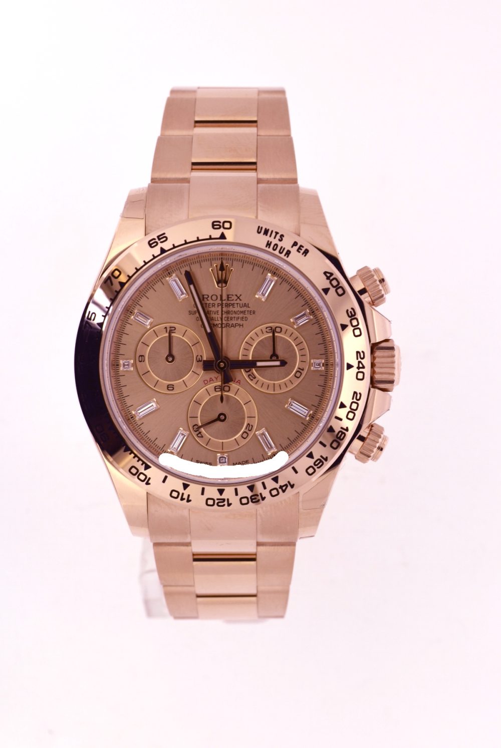 Rolex Cosmograph Daytona everose baguette 116505