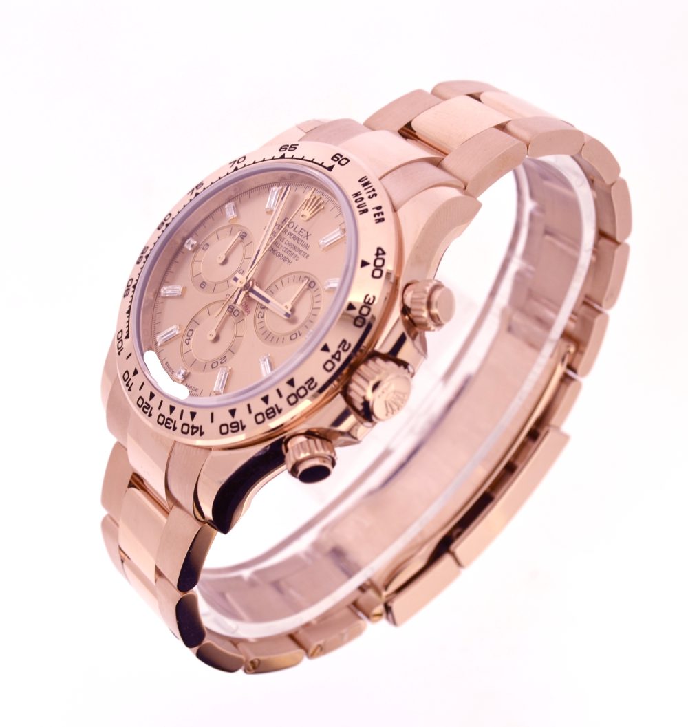 Rolex Cosmograph Daytona everose baguette 116505 - Image 2