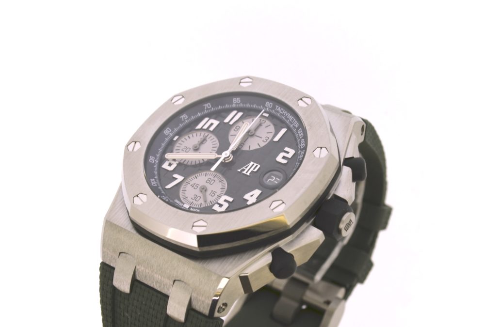 Audemars Piguet Royal Oak Offshore 42mm green 26238TI.OO.A056CA.01 - Image 4