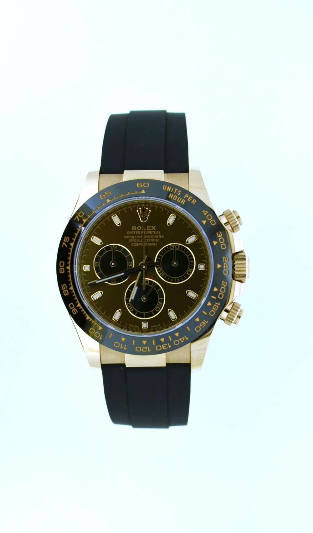 Rolex Cosmograph Daytona Oysterflex chocolate 116515LN