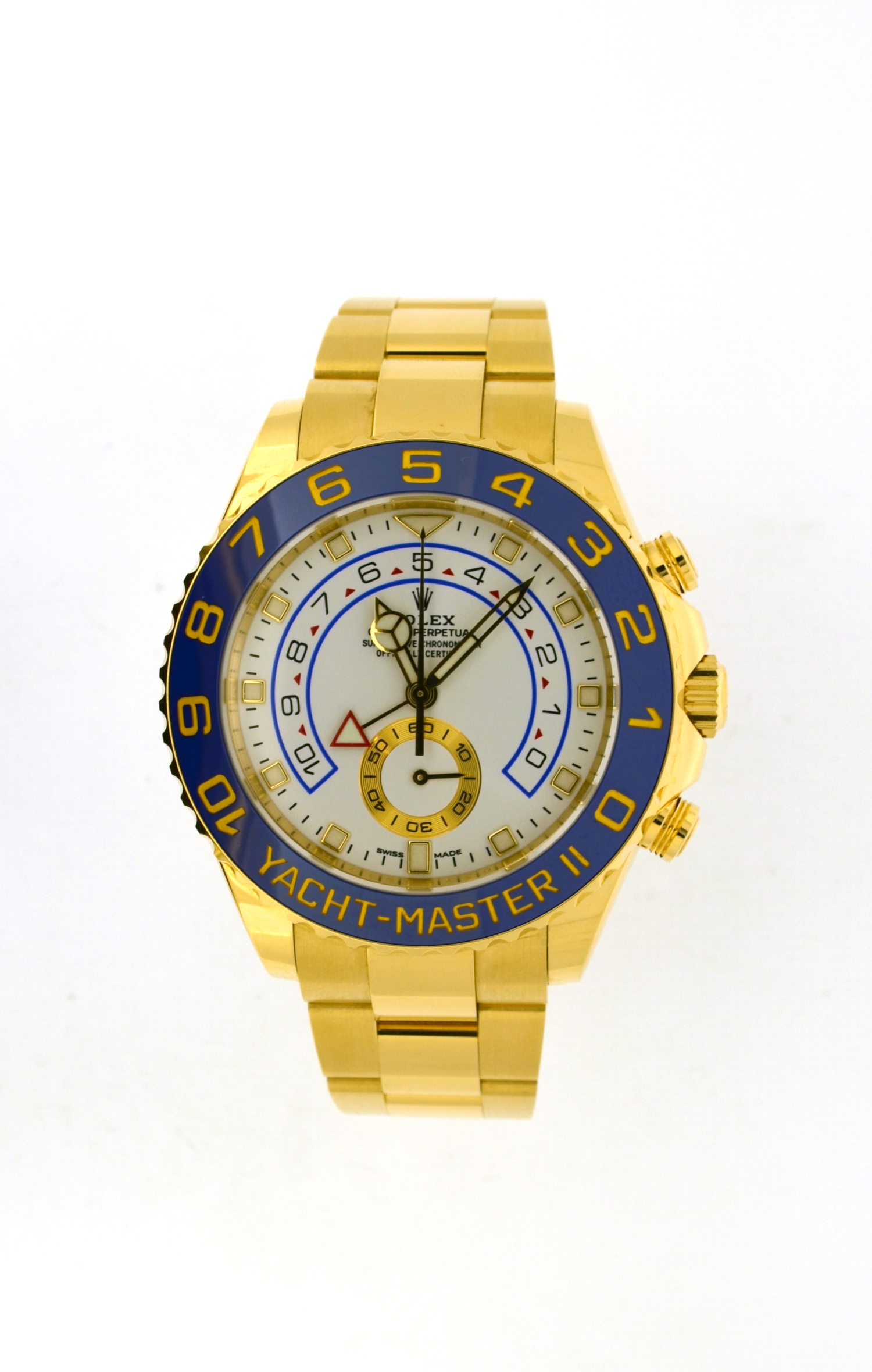 Rolex Yachtmaster II 116688 18ct yellow gold TimeWorld