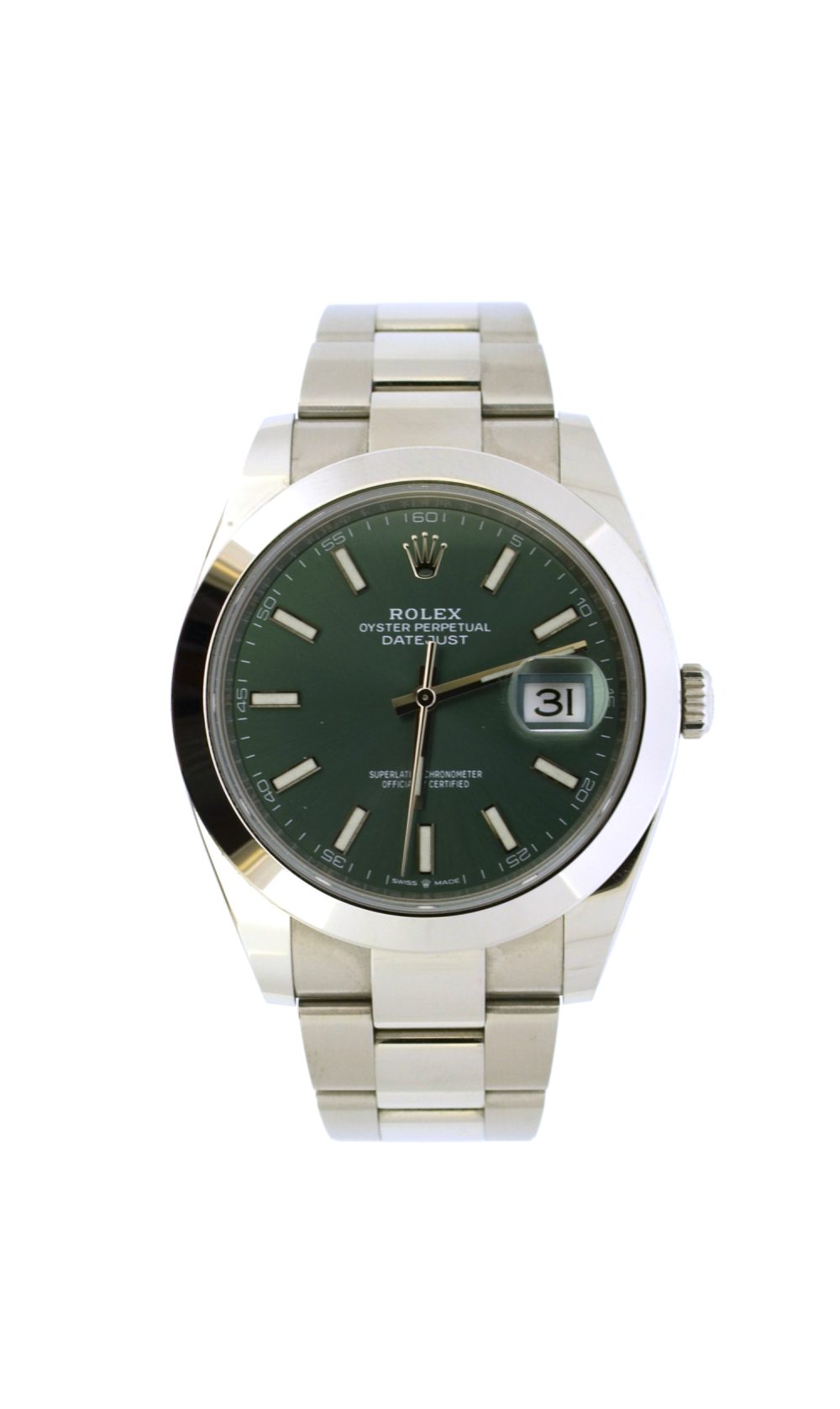 Rolex Datejust 41mm green dial 126300