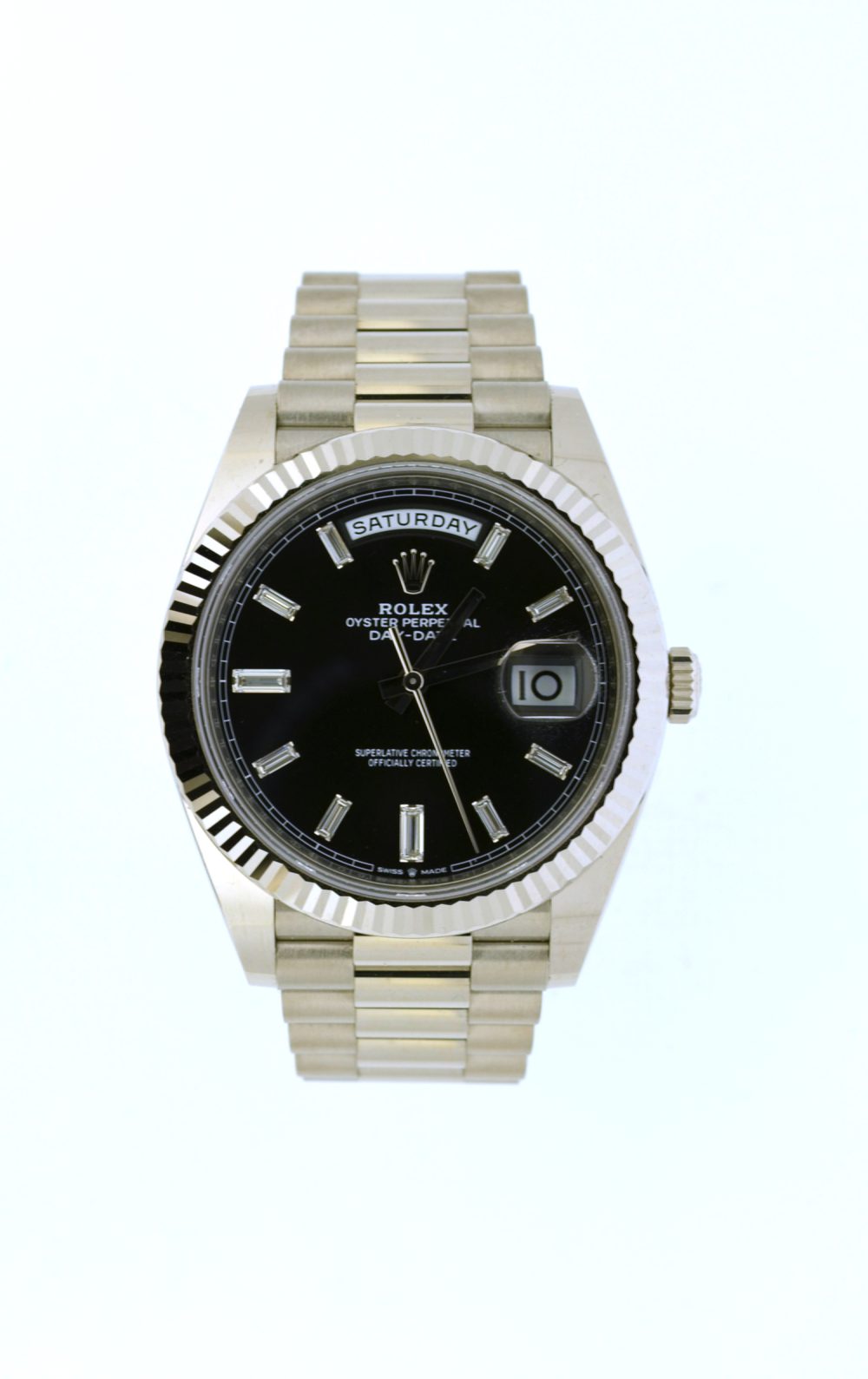 Rolex Day-Date 40 baguettes dial 228239