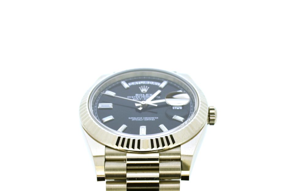 Rolex Day-Date 40 baguettes dial 228239 - Image 3