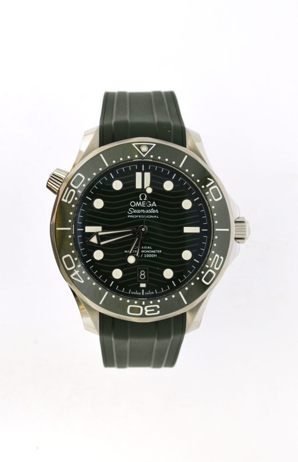 Omega Seamaster diver 300m green 210.32.42.20.10.001