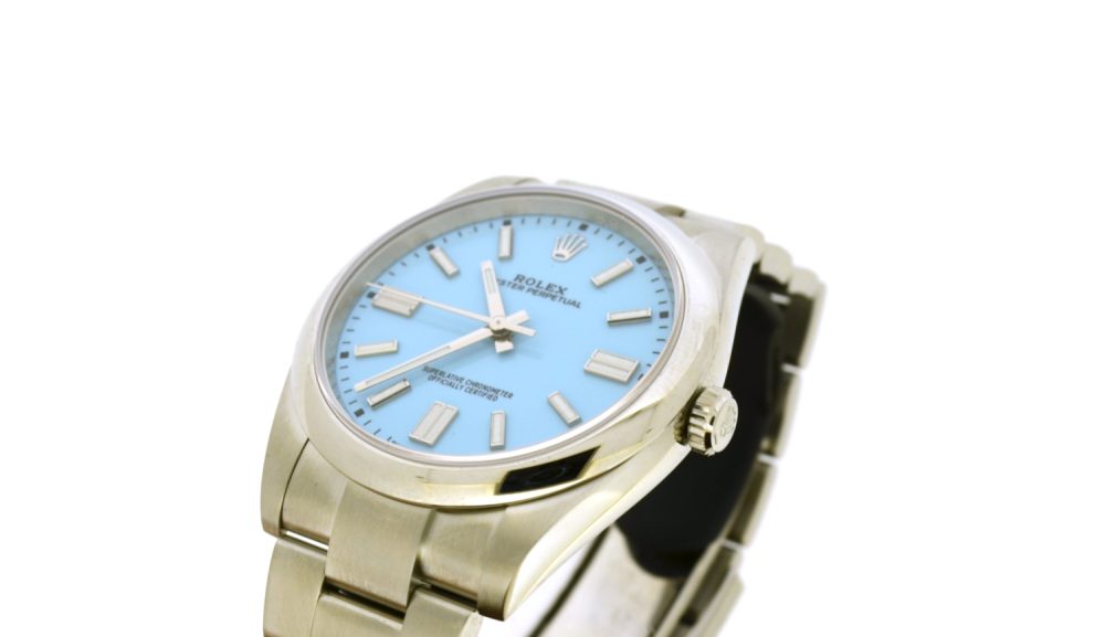 Rolex Oyster Perpetual 41mm Tiffany dial 124300 - Image 2