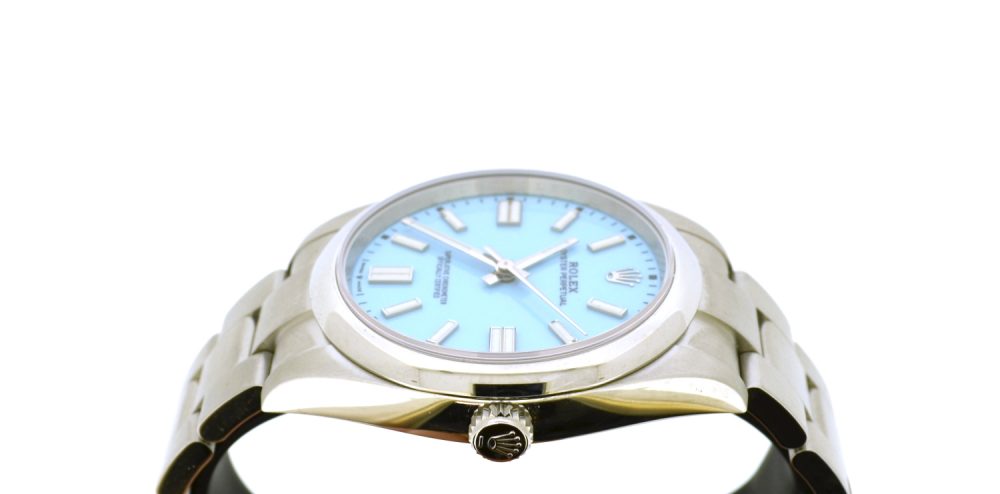 Rolex Oyster Perpetual 41mm Tiffany dial 124300 - Image 4