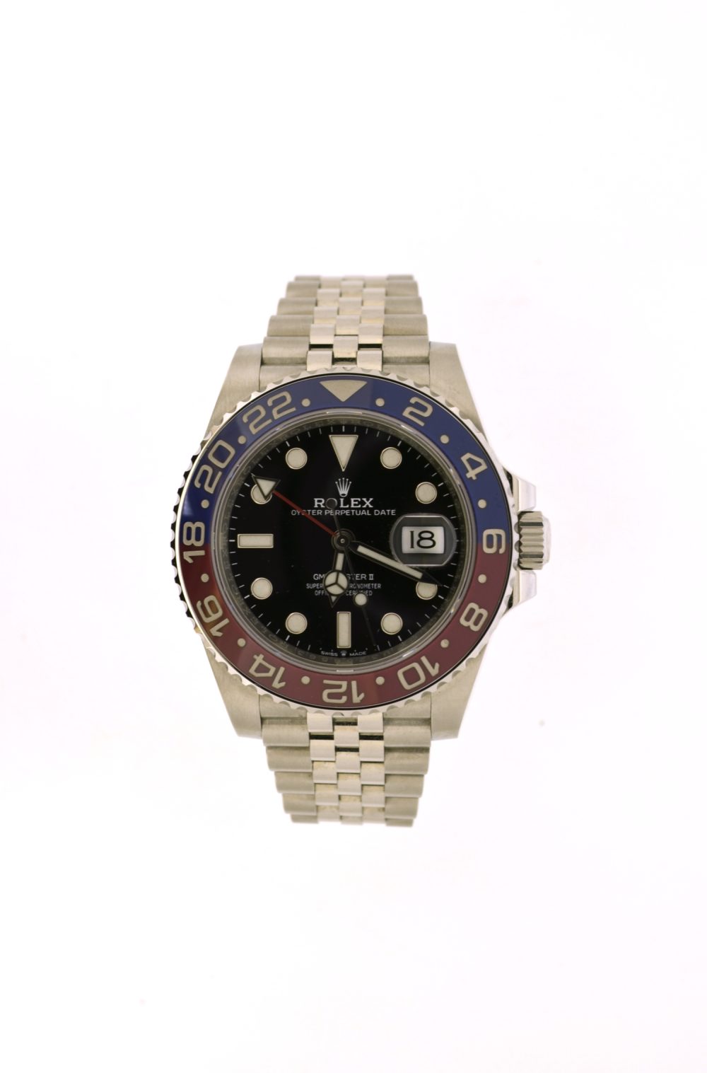 Rolex GMT Master II Pepsi jubile 126710BLRO Mark I, 2018