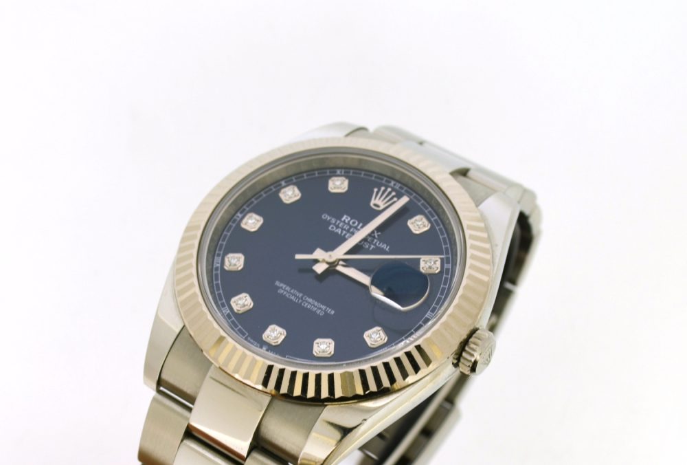 Rolex Datejust 41 oyster 126334, diamonds set dial - Image 2