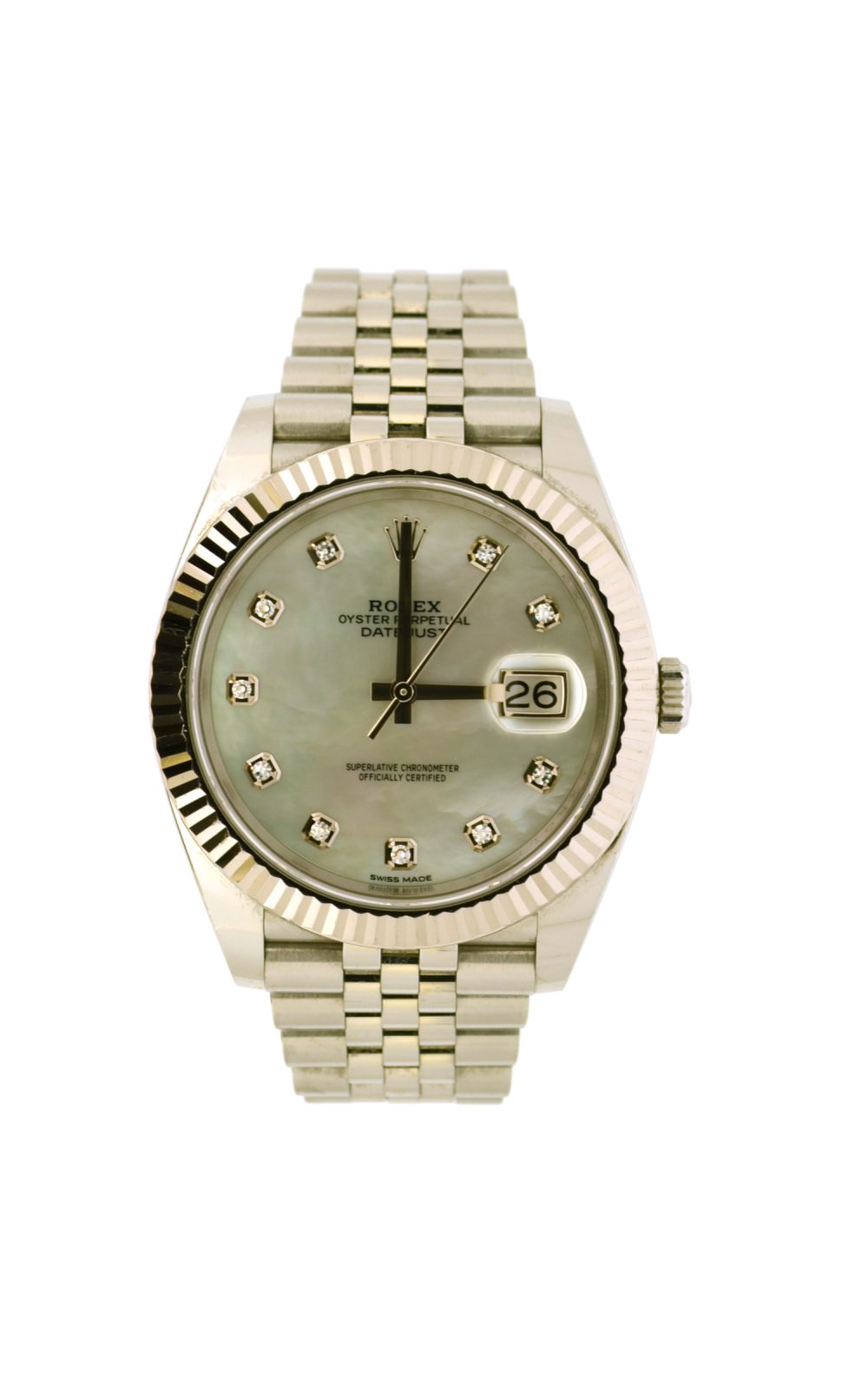 Rolex Datejust 41mm 126334, diamond index