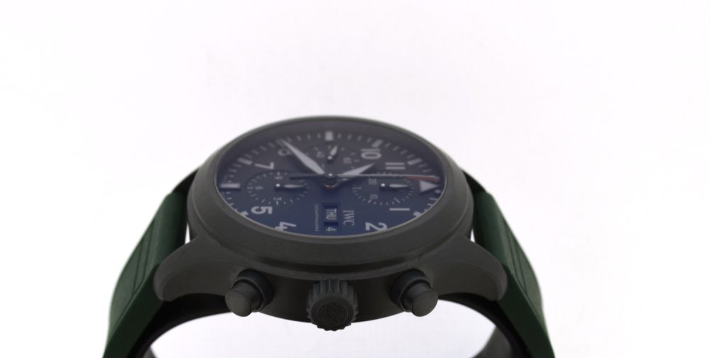 IWC Pilot's watch double chronograph Top Gun Ceratanium IW371815 - Image 4