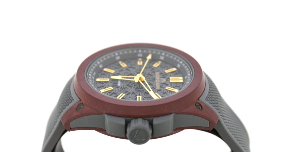 Norqain Wild one 42 limited edition grey mesh rubber NNQ3000QUG1LA - Image 4