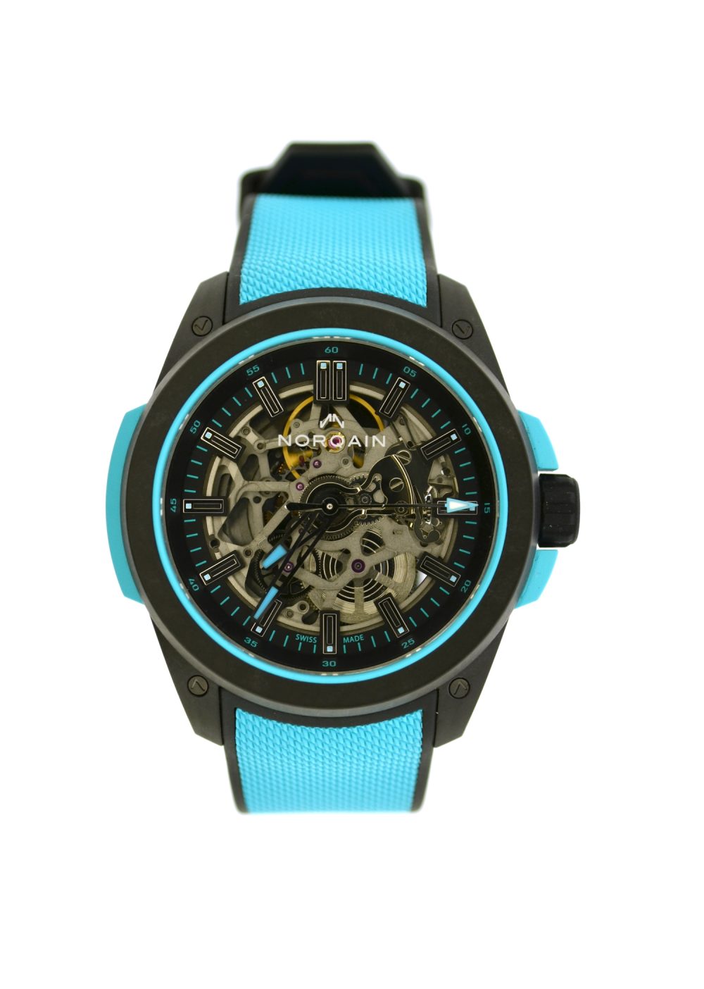 Norqain Wild One Skeleton 42 turquoise NNQ3000QBQ1AS