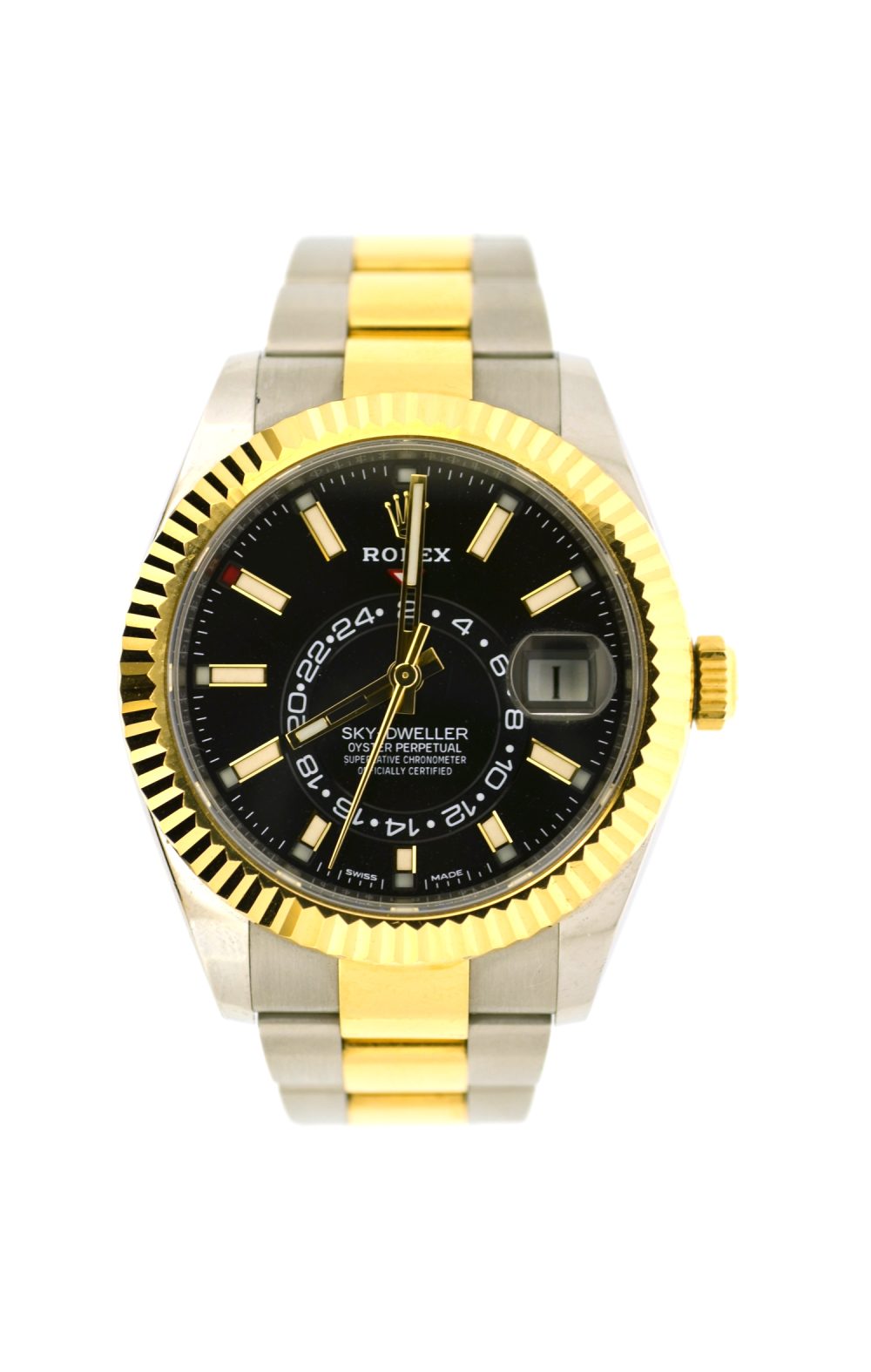 Rolex Skydweller steel and gold 326933