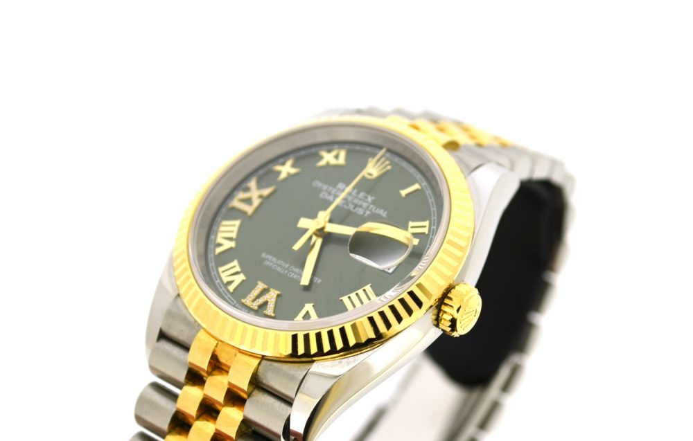 Rolex Datejust 36mm olive dial 126233 - Image 2