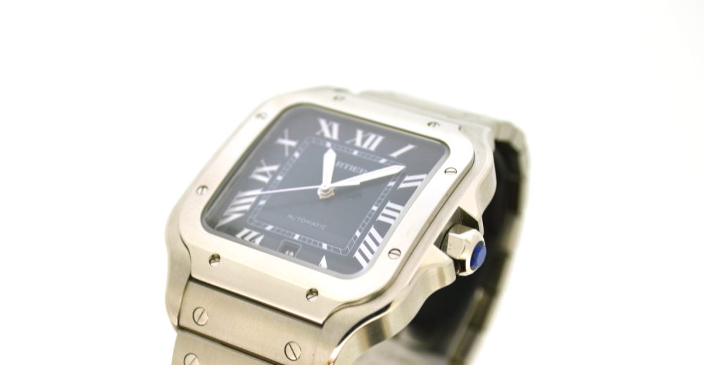 Cartier Santos de Cartier large model green WSSA0062 - Image 2