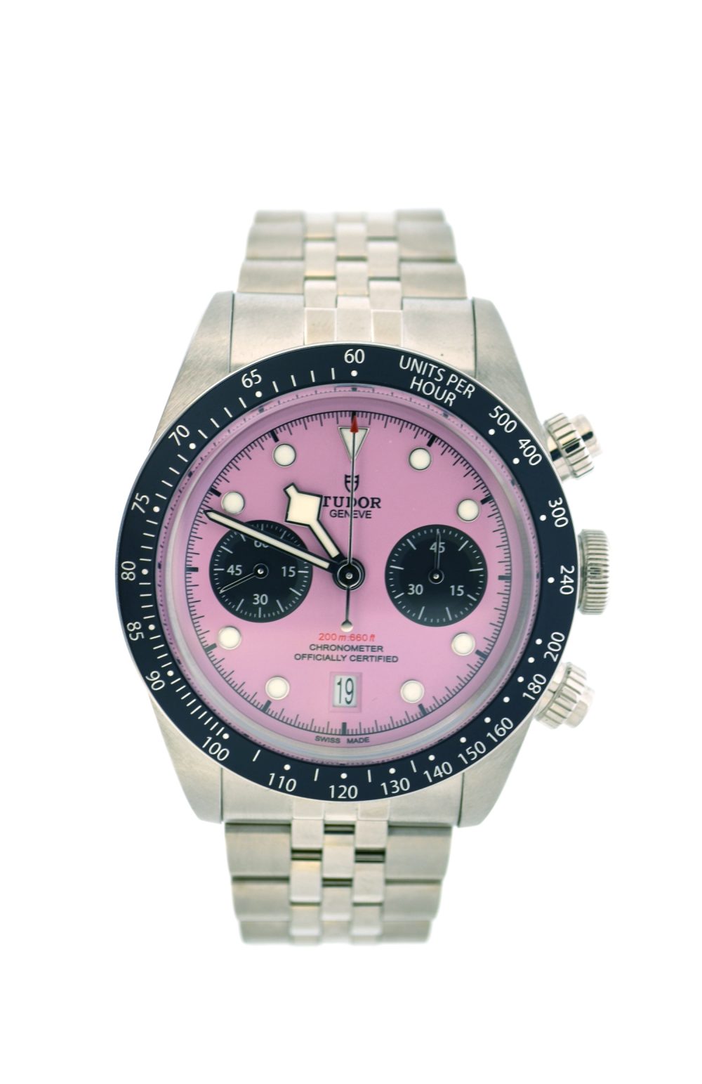 Tudor Black Bay chrono Miami Pink M79360N-0019